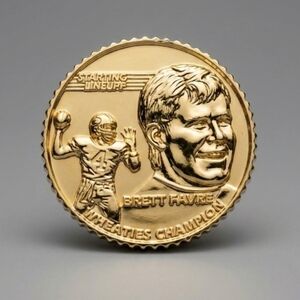 Gold Plated Wheaties Champion Commemorative Coin